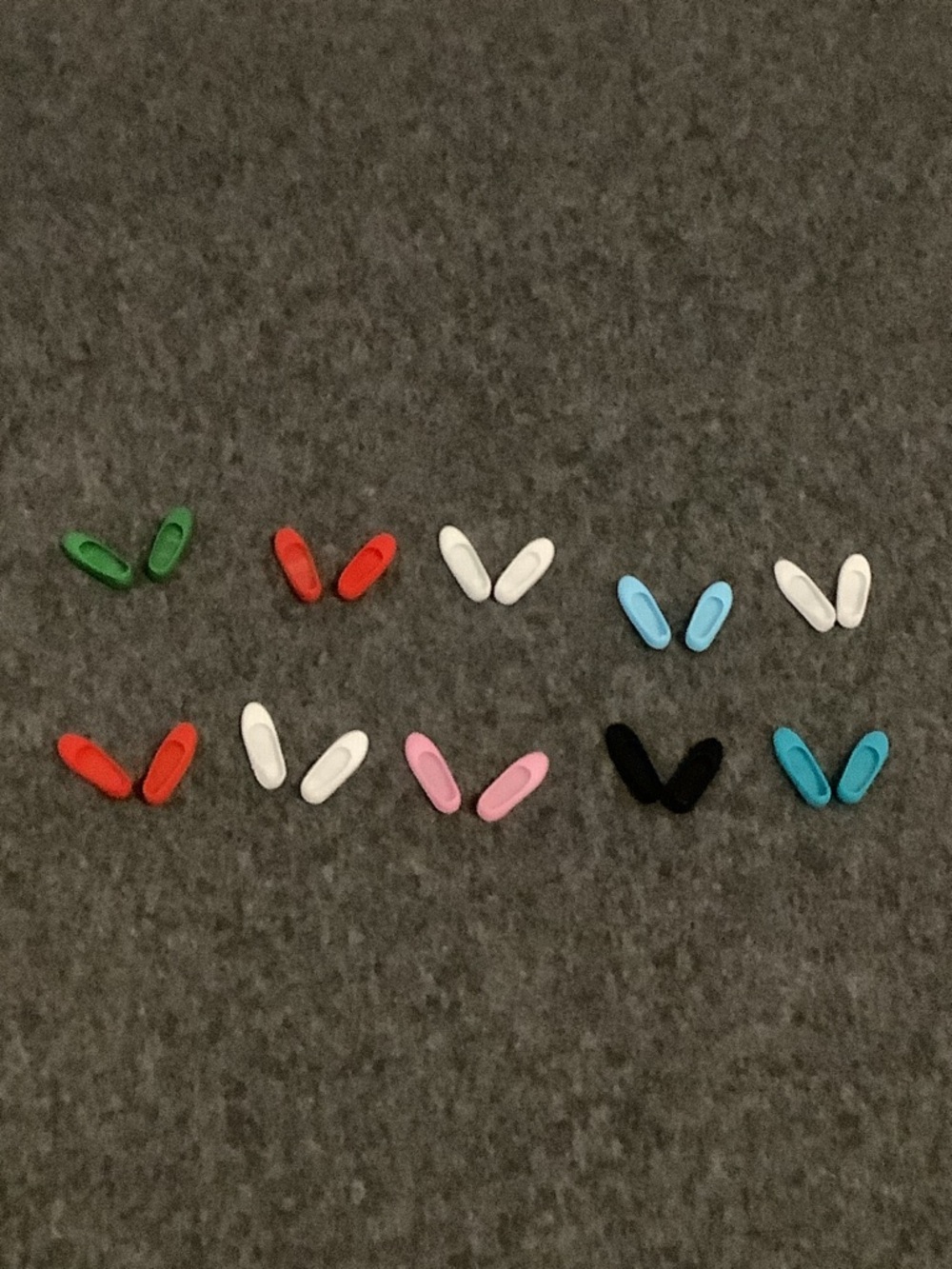 Vintage Mattel Skipper Flat Shoes—Japan. 10 pairs